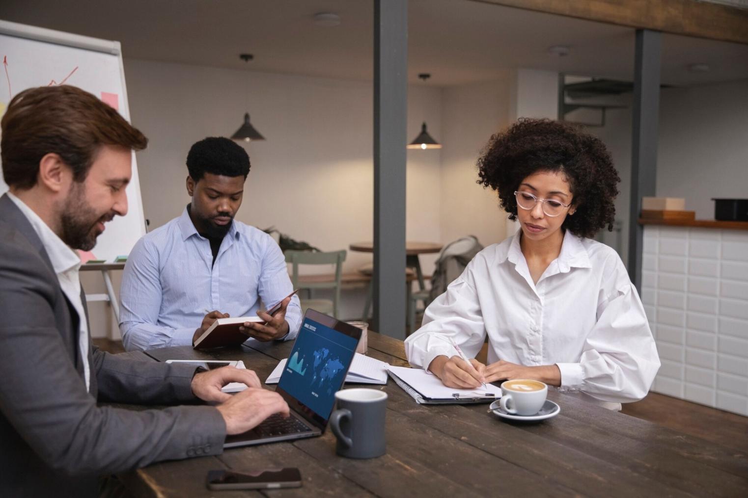 Ambiente di coaching creativo e inspirativo